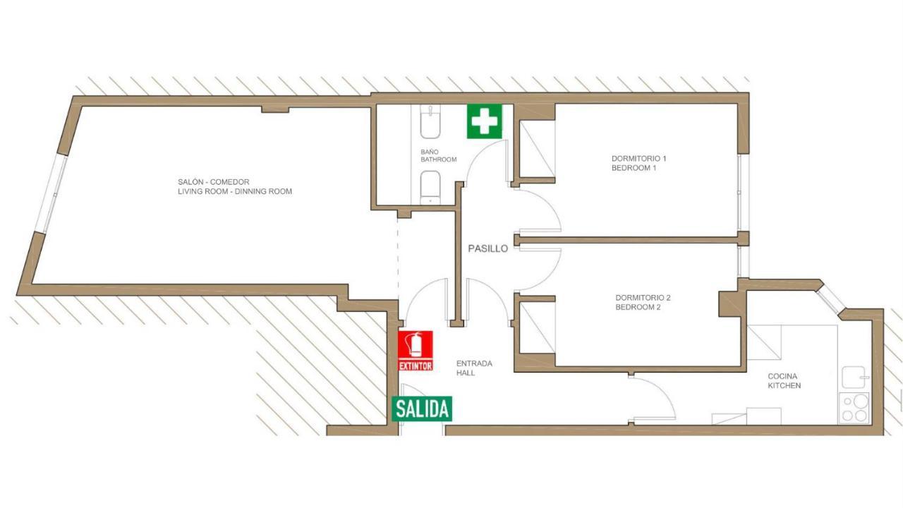 Central And Modern- 2 Bedrooms 1 Bathroom - Mintystay- Sol Madrid Eksteriør billede